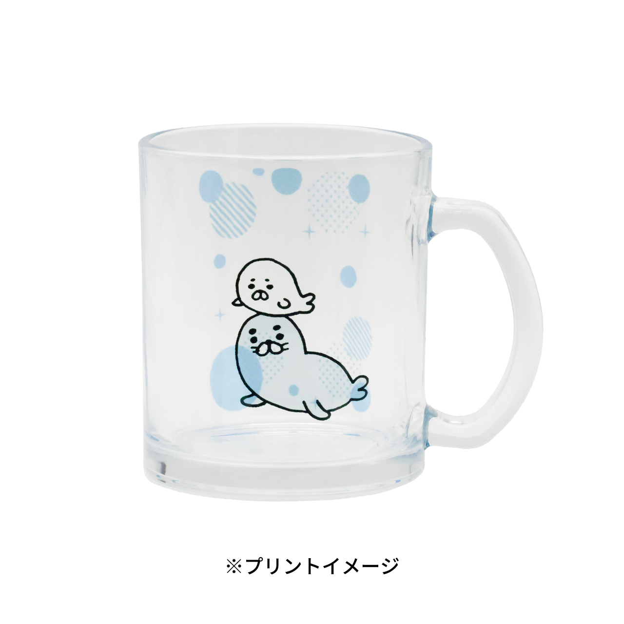 マグカップ 透明ガラス