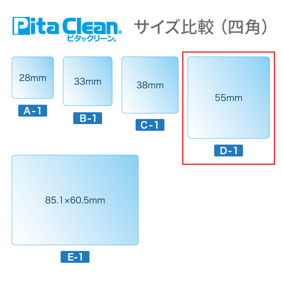 ピタックリーン Dサイズ