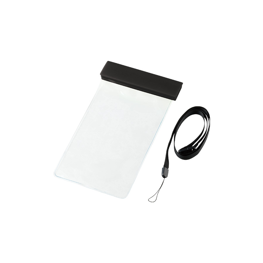 モバイルウォータープルーフポーチ6.9インチ(クリップ全面印刷対応)