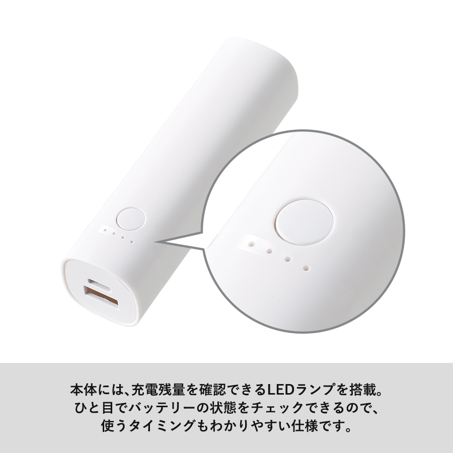 ポケットスリムモバイルチャージャー2000(準固体使用)