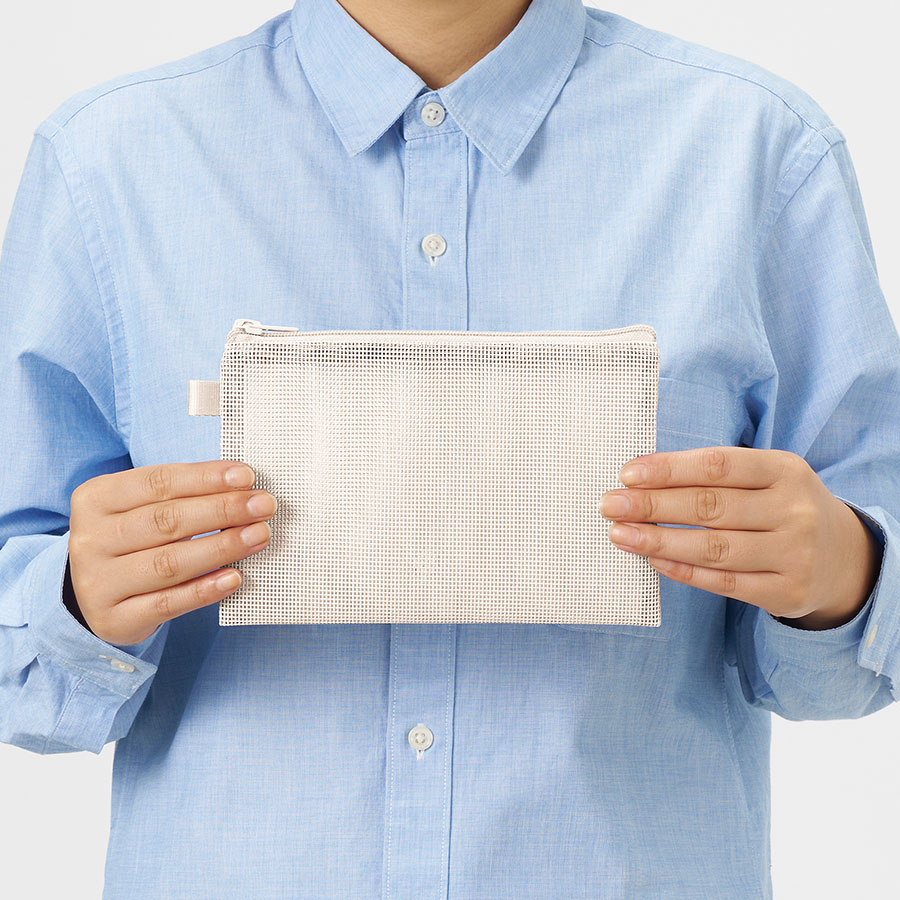 ハードメッシュフラットポーチ(S)