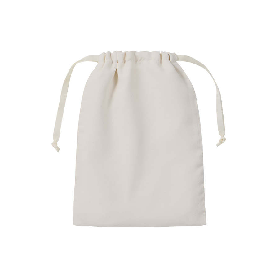 スウェード風巾着(M)