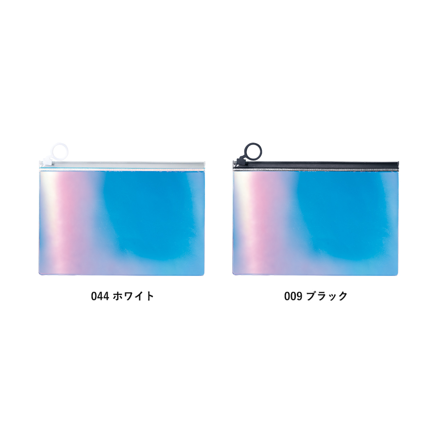 オーロラPVCポーチ(M)