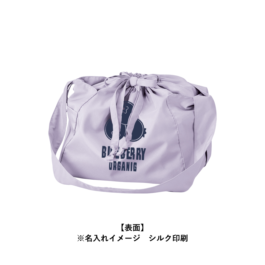 クルリトコンパクトクーラー巾着ショルダーバッグ