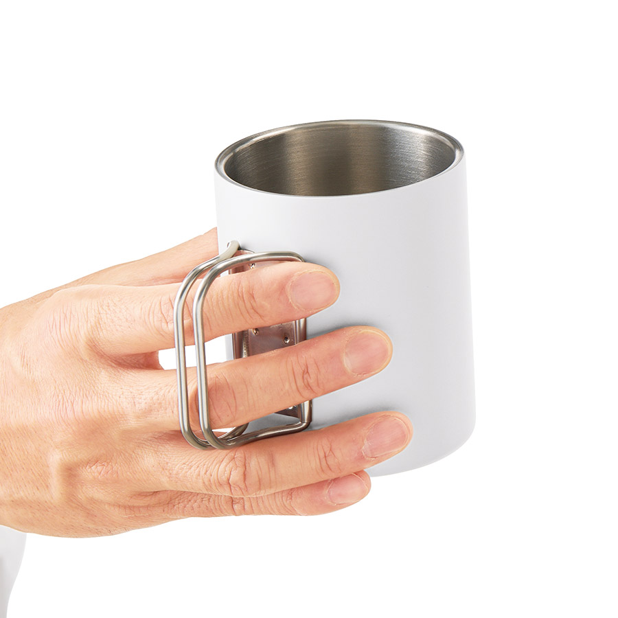 折りたたみハンドルステンレスマグ ver.2