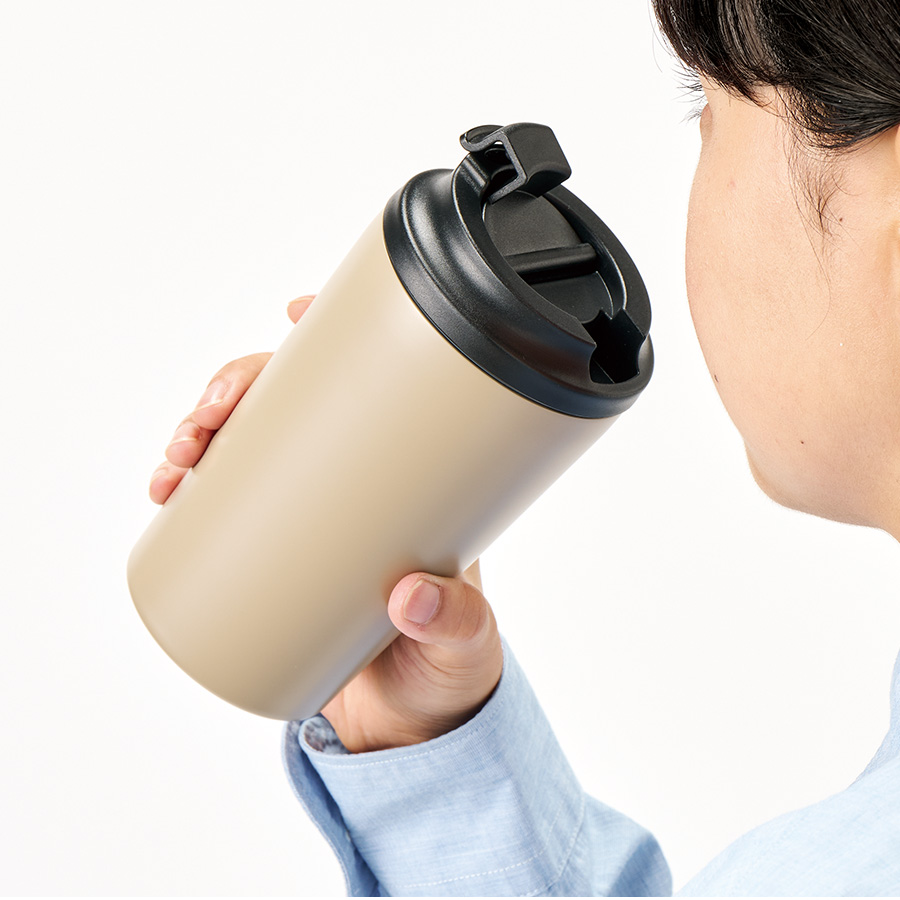 リッド付ステンレスサーモタンブラー450ml