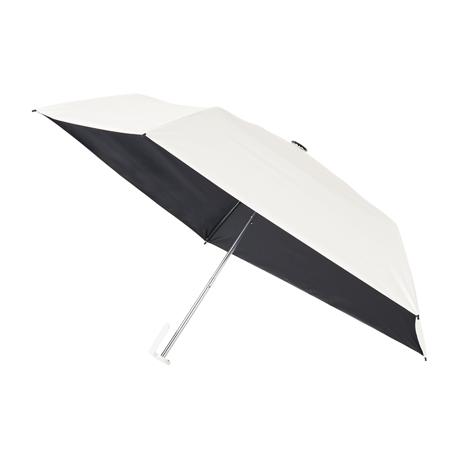 ラペルクリップ遮光折りたたみ傘