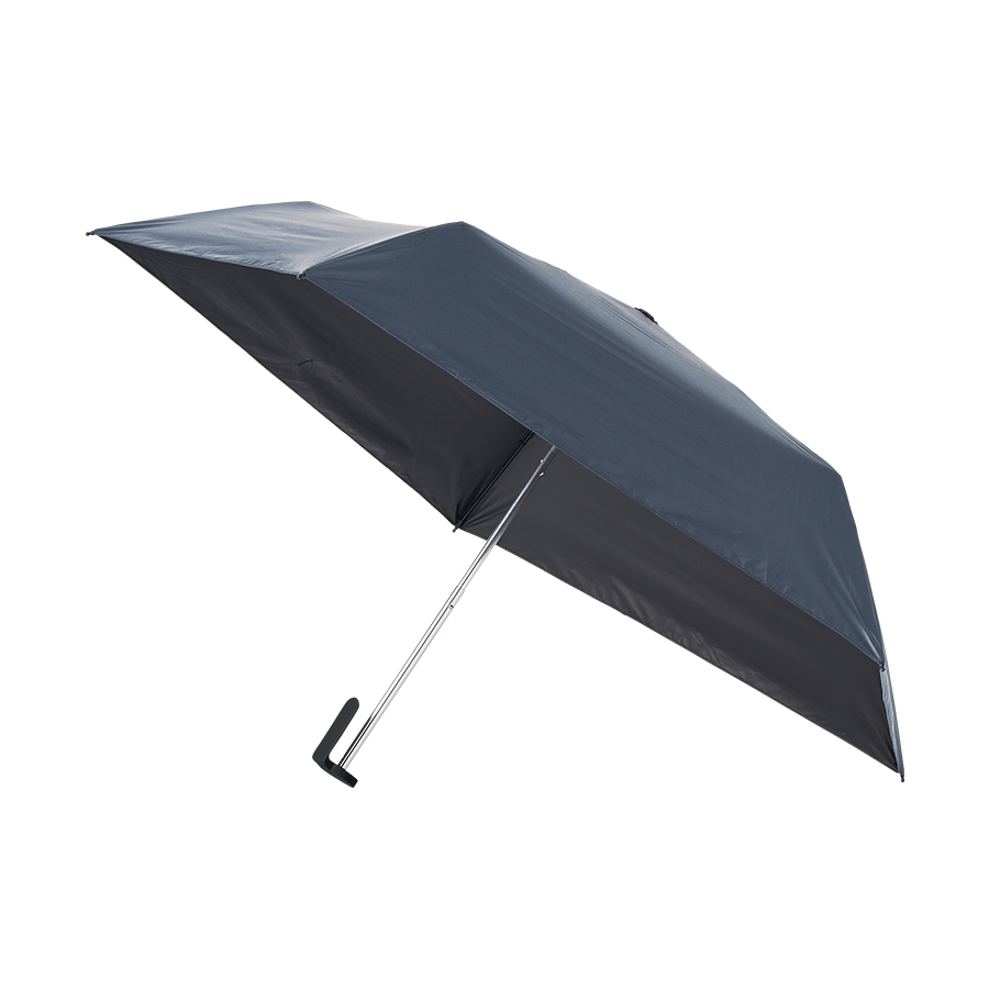 ラペルクリップ遮光折りたたみ傘