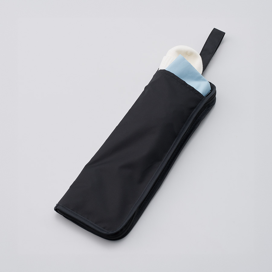 吸水収納ケース付UV折りたたみ傘