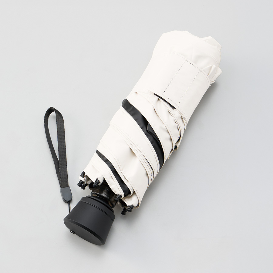 のびるハンドル5段遮光折りたたみ傘