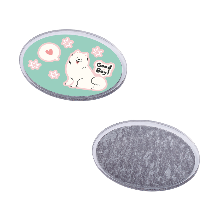 アクリルマグネット　オーバル