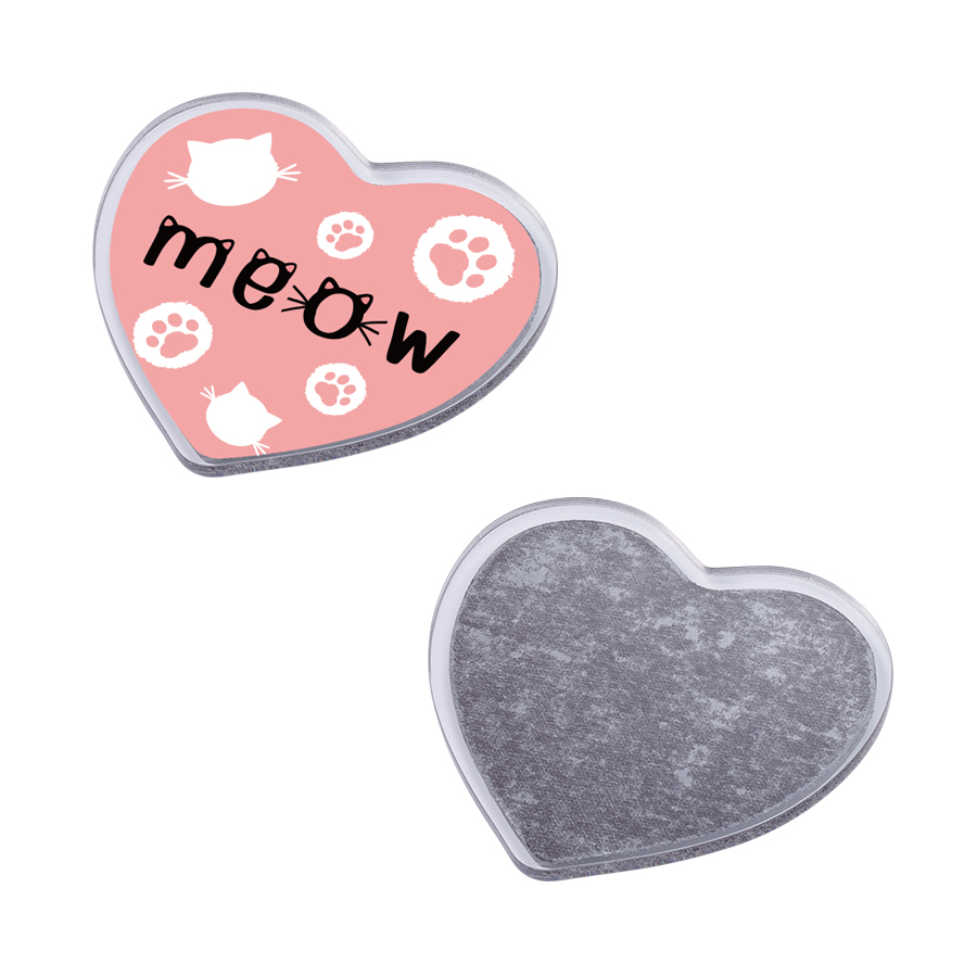 アクリルマグネット　ハート