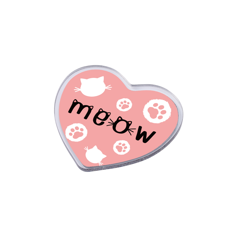 アクリルマグネット ハート