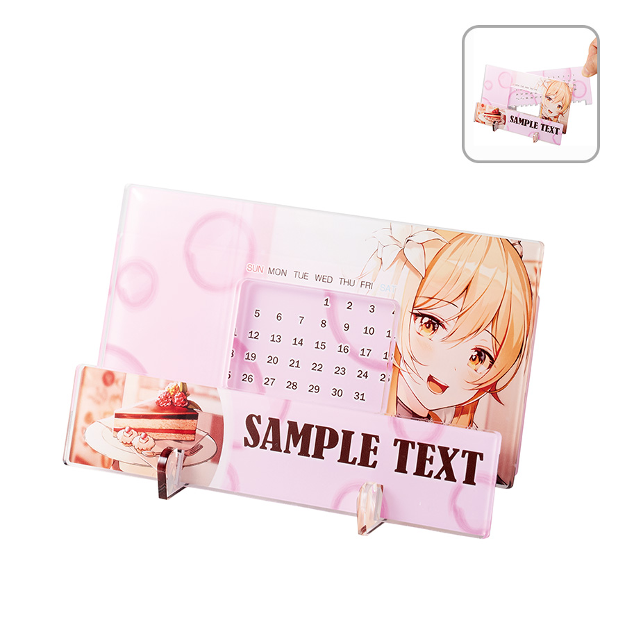 アクリル卓上カレンダー